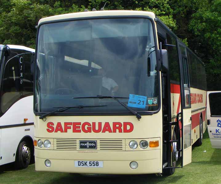 Safeguard Volvo B10M Van Hool Alizee DSK558